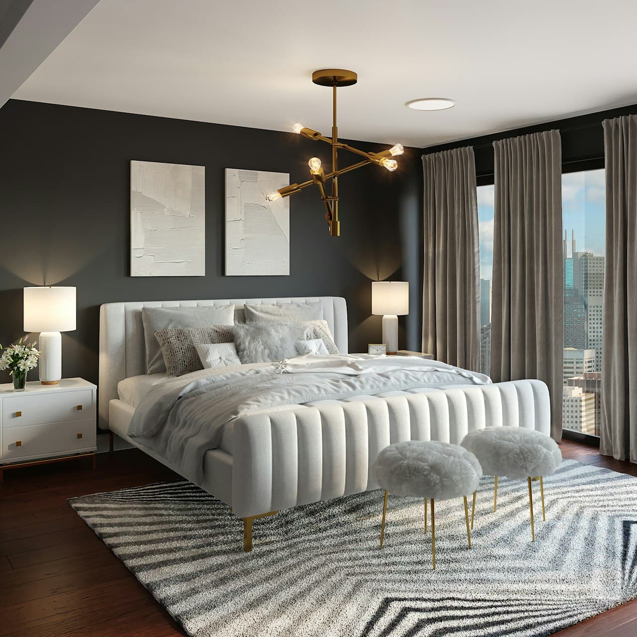 Ashoka Residency: 1BHK Semi-furnished